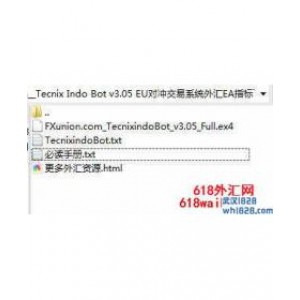 Tecnix Indo Bot v3.05 EU对冲交易系统下载