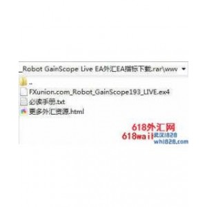 Robot GainScope Live外汇EA利润机器人下载