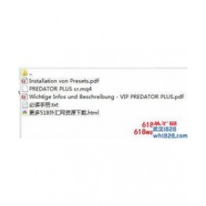 德国ea售价$499 PREDATOR PLUS外汇EA