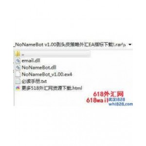 NoNameBot v1.00剥头皮策略外汇EA稳定赢利下载!