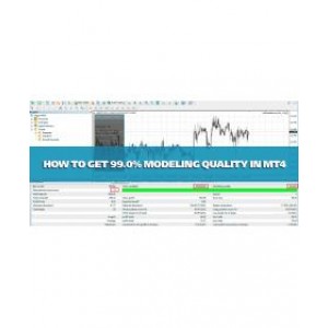 如何在MetaTrader4中获得99.0％的建模质量 — 免费方法！