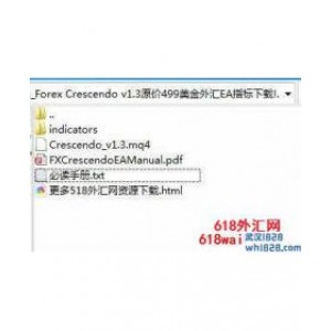 Forex Crescendo v1.3外汇EA原价499$下载!
