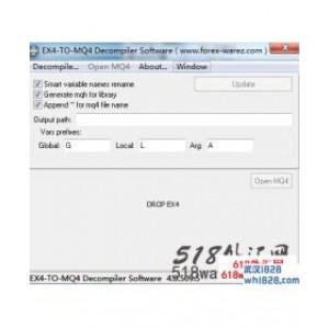 EX4 TO MQ4 v4.0.509.5外汇软件下载！