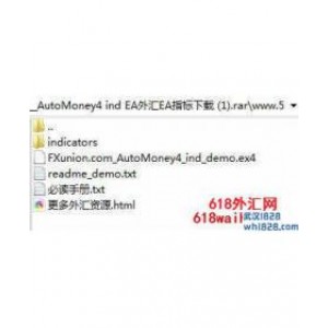 AutoMoney4 ind外汇EA含两款自编指标下载