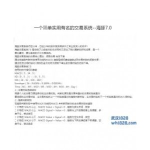 《海豚交易系统7.0》电子书下载