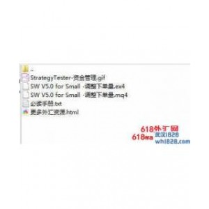 SW for Smal V5.0外汇EA稳定赢利下载
