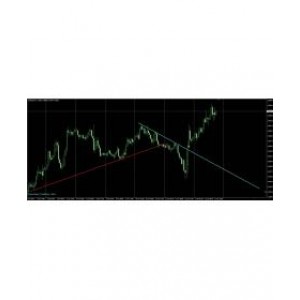 Trend lines alerts indicatorPRO自动趋势线MT4指标