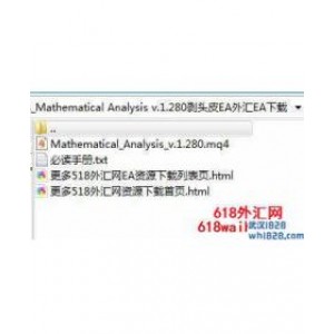 Mathematical Analysis剥头皮EA3天4.62万倍下载
