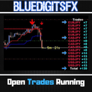MT4-BlueDigitsFx Open Trades