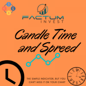MT5-Candle Timer and Spreed