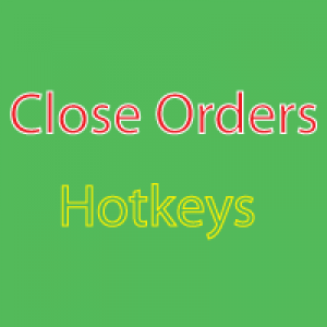MT4-Close Orders With Keyboard Shortcut Hotkeys