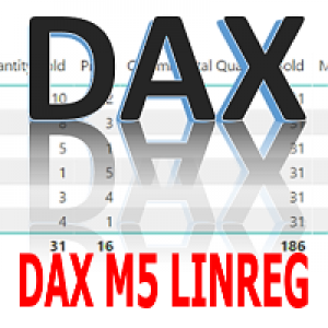 MT4-Dax M5 LinReg