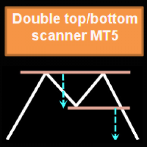 MT5-Double top bottom scanner with RSI filter MT5