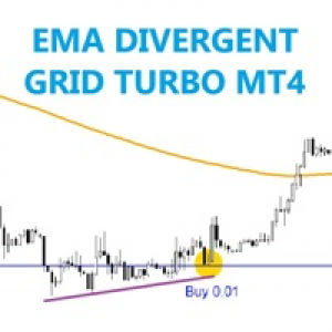 MT4-EMA divergent grid turbo MT4