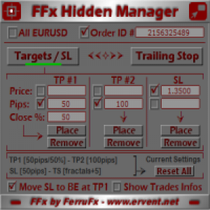 MT4-FFx Hidden TPSL Manager