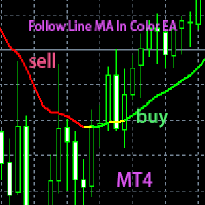 MT4-Follow Line MA In Color EA