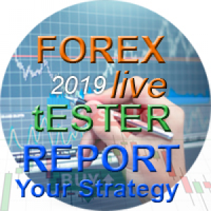 MT4-Forex Live Tester Simulator Backtesting Report