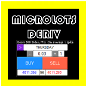 MT5-Microlots Deriv