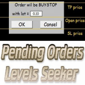MT4-Pending Orders Levels Seeker