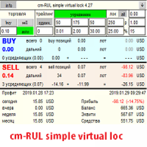 MT5-RUL simple virtual lock MT5