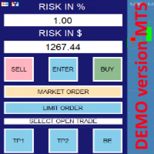 MT5-Smart Trade Panel MT5test